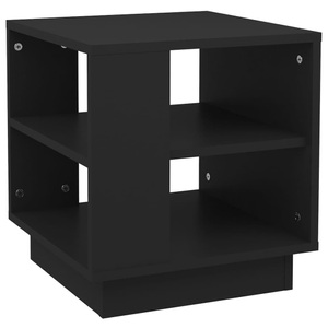 vidaXL, vidaXL Couchtisch Schwarz 40x40x43 cm Holzwerkstoff