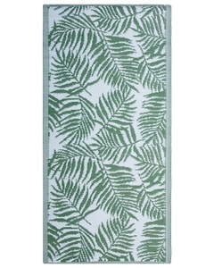 Beliani, Beliani Outdoor Teppich grün 90 x 150 cm zweiseitig KOTA, Beliani - Teppich aus Polypropylen Modern KOTA, 150 cm, Waldgrün