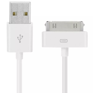 Avizar, 30-poliges Kabel USB-Kabel, Avizar - 30-poliges Kabel (Apple) USB-Kabel, Weiss, One Size