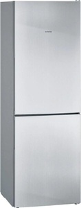 Siemens, SIEMENS KG33VVLEA - Kühl-/Gefrierkombination (Standgerät), Siemens iQ300, Freistehende Kühl-Gefrier-Kombination mit Gefrierbereich unten, 176 x 60 cm, Edelstahl-Look, KG33VVLEA
