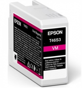 Epson, Epson Tintenpatrone T46S300 vivid magenta, Epson Tintenpatrone, rot, SureColor SC-P700, T46S300, (26ml)