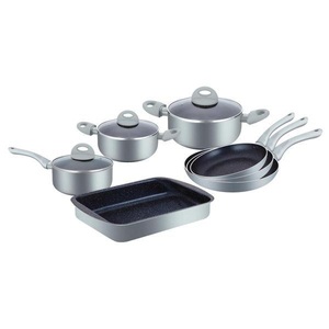 Northio, Kochgeschirr-set, 10-teilig - Silber Unisex ONE SIZE, Northio - Kochgeschirr-Set, 10-teilig Silber, One Size
