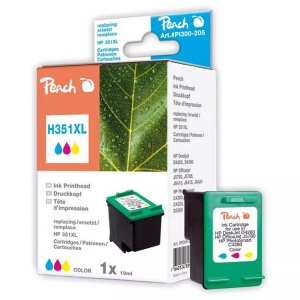 Peach, Peach Druckkopf color kompatibel zu HP No. 351XL, CB338EE, Peach HP 351 XL Druckkopf XL col ersetzt HP No. 351XL, CB338EE für z.B. HP DeskJet D 4200, HP DeskJet D 4260, HP DeskJet D 4300, HP DeskJet D 4360