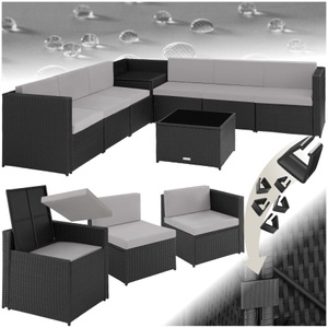 TecTake, Rattan Lounge Verona Rattan Lounge Verona