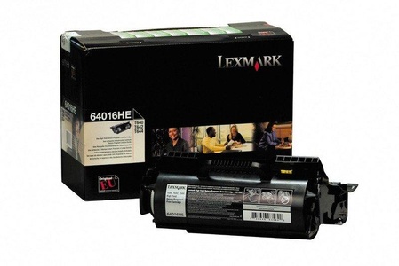 Lexmark, Lexmark prebate schwarz Toner-Modul, Lexmark - Toner-Modul prebate schwarz 64016HE T640/642/644 21'000 Seiten, One Size