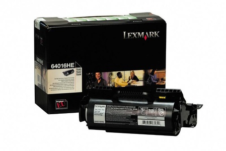 Lexmark, Lexmark prebate schwarz Toner-Modul, Lexmark - Toner-Modul prebate schwarz 64016HE T640/642/644 21'000 Seiten, One Size