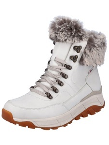 Rieker, Rieker Damen Schnürboot Creme, 
