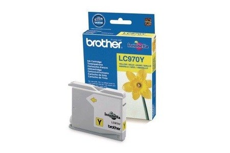 Brother, Brother Lc-970Y - Tintenpatrone, Brother Tintenpatrone, gelb, LC-970Y, (300 Seiten)