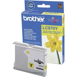 Brother, Brother Lc-970Y - Tintenpatrone, Brother Tintenpatrone, gelb, LC-970Y, (300 Seiten)