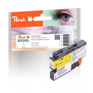 Peach, Peach Tintenpatrone gelb XL, kompatibel zu Brother LC-3239XLY, Peach Tinte Brother LC-3239XL Yellow