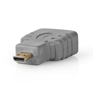 Nedis, HDMI-Adapter HDMI-Mikrostecker - HDMI-Buchse, Nedis - HDMI-Adapter HDMI-Mikrostecker HDMI-Buchse, One Size