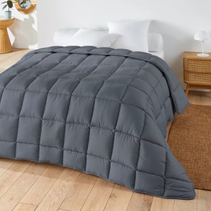 LA REDOUTE INTERIEURS, La Redoute Intérieurs - Farbiges mittelwarmes Duvet, 200X200CM, Grau, La Redoute Intérieurs - Farbiges mittelwarmes Duvet, 200X200CM, Grau