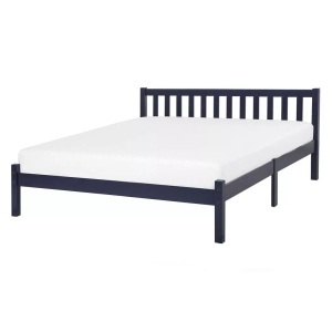 Beliani, Bett mit Lattenrost aus Kiefernholz Skandinavisch FLORAC Bett mit Lattenrost aus Kiefernholz Skandinavisch FLORAC
