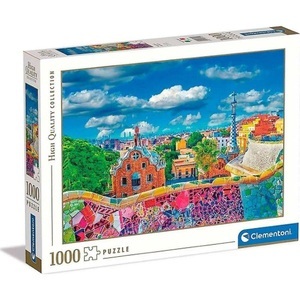 Clementoni, Puzzle Park Güll Barcelona (1000Teile), 