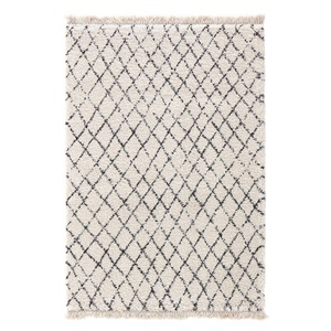 LA REDOUTE INTERIEURS, Teppich Madara, Berber-Stil, La Redoute Intérieurs - Teppich Madara im Berberstil, 120X170CM, Weiss