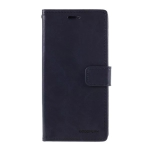 Mercury, iPhone 12 Pro Max - Blue Moon Leder Etui Hülle Karten, Mercury - iPhone 12 Pro Max Blue Moon Leder Etui Hülle Karten, Weiss Bunt
