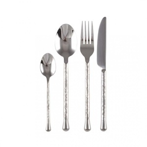 Aulica, Besteckset 24-teilig gehämmertes Silber, Service für 6 Besteckset 24-teilig gehämmertes Silber, Service für 6, 