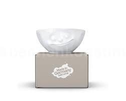 58 products, 58 Products - Schale Happy 350 ml - Weiss, TV Tasse Kaffee Schale Gesicht glücklich Schüssel Müslischale Fiftyeight 350 ml