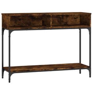 vidaXL, vidaXL Konsolentisch Räuchereiche 100x30,5x75 cm Holzwerkstoff, vidaXL Konsolentisch Räuchereiche 100x30,5x75 cm Holzwerkstoff