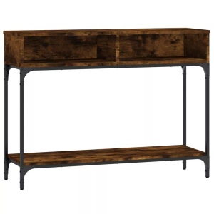 vidaXL, vidaXL Konsolentisch Räuchereiche 100x30,5x75 cm Holzwerkstoff, vidaXL Konsolentisch Räuchereiche 100x30,5x75 cm Holzwerkstoff