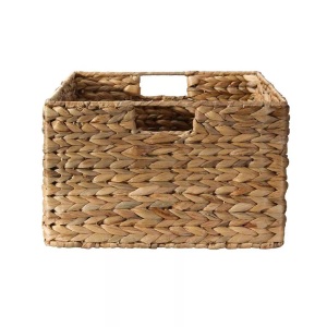 Casâme, Korb aus Wasserhyazinthe mit Metallrahmen Korb aus Wasserhyazinthe mit Metallrahmen, Calicosy - Korb aus Wasserhyazinthe mit Metallrahmen H20 cm, One Size, Beige