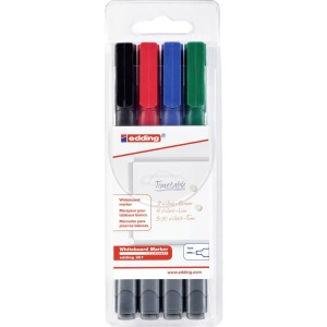edding, edding Marqueur pour tableau blanc 361 4, Edding 361, Boardmarker, 361-E4, (4er Set)