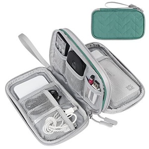 Only-bags.store, Kabeltasche, Elektronik Tasche Organizer, Kabel Organizer Kabeltasche Elektronik Zubehör Organizer Tasche Universal Tasche Für Zubehör Unisex Rasengrün 11, 