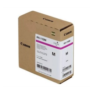 Canon, Canon Tintenpatrone PFI-110M Original Magenta 2366C001 Druckerpatrone, Canon Tintenpatrone, rot, PFI-110M, (160ml)
