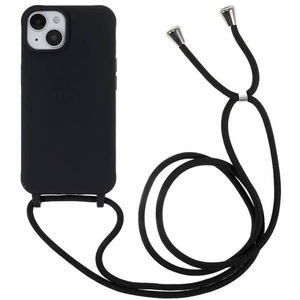 Cover-Discount, iPhone 14 - Hülle mit Umhängeband, Apple - iPhone 14 / 13 Hülle Mit Umhängeband, Weiss Bunt