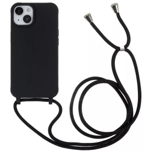 Cover-Discount, iPhone 14 - Hülle mit Umhängeband, Apple - iPhone 14 / 13 Hülle Mit Umhängeband, Weiss Bunt
