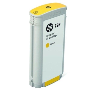 Hp, HP 728 Gelb DesignJet Druckerpatrone, 130 ml, HP 728 Gelb DesignJet Druckerpatrone, 130 ml