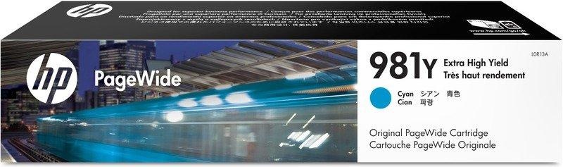 Hp, Original Tintenpatrone cyan HP No. 981Y, L0R13A, Hewlett Packard Tintenpatrone, blau, No.981A, L0R13A, (16'000 Seiten)