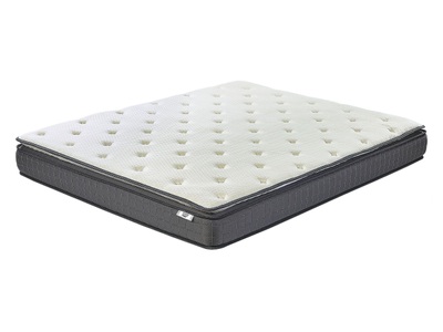 Beliani, Matratze aus Polyester CHARM Matratze aus Polyester CHARM, Beliani - Memory-Schaummatratze aus PU-Schaum CHARM, 140x200 cm, Weiss Bunt