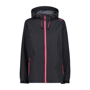 CMP, CMP Damen Rain Fix Hoodie Jacke (Größe 3XL, Grau), CMP Damen Rain Fix Hoodie Jacke