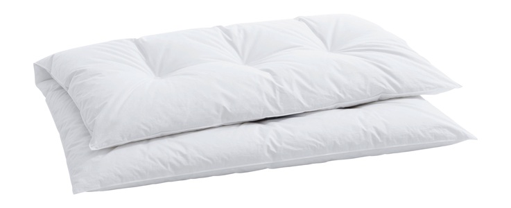 Billerbeck, billerbeck - Duvet CARMEN WARM - Baumwolle - weiss - 80/100 cm, billerbeck Daunenbettdecke »Kinder-Daunen-Duvet, Billerbeck, »Carmen Puntina Warm««, warm, Füllung 90% neue, reine Gänsedaunen, weiss, 10% Federchen, VSB-Norm, Bezug 100% Baumwolle, Öko-Text Standard 100, (1 St.)