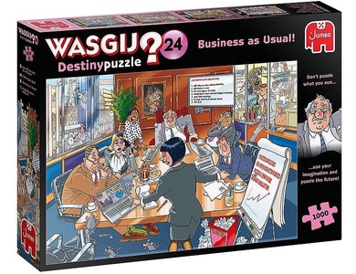 JUMBO, Wasgij Destiny 24 Der ganz normale Wahnsinn, Puzzle, Wasgij Destiny 24 - Business as Usual!