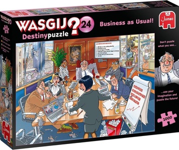 JUMBO, Wasgij Destiny 24 Der ganz normale Wahnsinn, Puzzle, Wasgij Destiny 24 - Business as Usual!