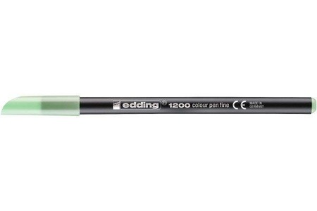 edding, edding Feutres de coloriage 1200 vert, Edding 1200, Faserschreiber, 0,5-1mm, Pastell, Apfelsorbet, 1200-089