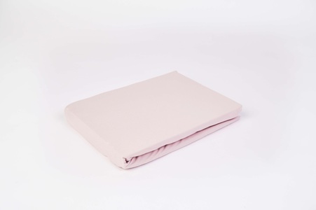 Journey Living, Journey Living - Fixleintuch Valby, Dusty Pink, 140-160 x 200 cm, Journey Living Spannbettlaken »Valby«, für Matratzenhöhe bis 25 cm