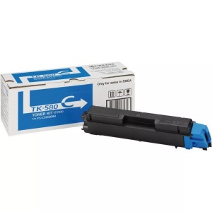Kyocera, Original Tonerpatrone cyan Kyocera TK-580C, Toner cyan TK-580C
