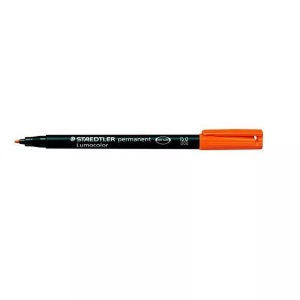 Staedtler, Staedtler Folienstift Lumocolor 317 M, Staedtler Lumocolor, permanent, Universalstift, 1mm, M, orange, 317-4