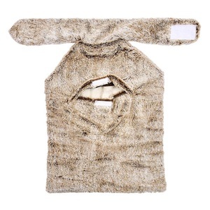 eStore, Heizdecke - Erhitzt In Einem Mikrowellenherd - Braun Unisex ONE SIZE, 