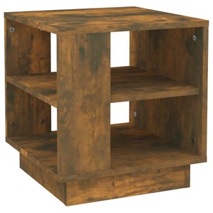 vidaXL, vidaXL Couchtisch Räuchereiche 40x40x43 cm Holzwerkstoff