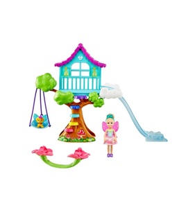 Barbie, Spielset, Barbie®, »Dreamtopia Chelsea Feen-Baumhaus«, 