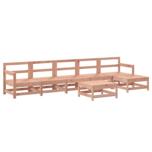 vidaXL, vidaXL 7-tlg. Garten-Lounge-Set Massivholz Douglasie, vidaXL 7-tlg. Garten-Lounge-Set Massivholz Douglasie