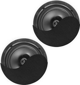 Power Dynamics, NCBT8B 2-Wege, Power Dynamics Deckenlautsprecher NCBT8B 2-er Set, 2x 40W, Schwarz