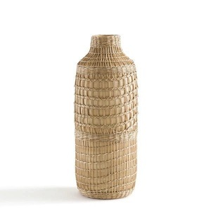 LA REDOUTE INTERIEURS, Deko-Vase Plooming aus geflochtenem Bambus Deko-Vase Plooming aus geflochtenem Bambus, 