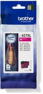 Brother, Brother Tintenpatrone, rot, LC-427XLM, (5'000 Seiten), Tinte magenta LC427XLM