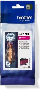 Brother, Brother Tintenpatrone, rot, LC-427XLM, (5'000 Seiten), Tinte magenta LC427XLM