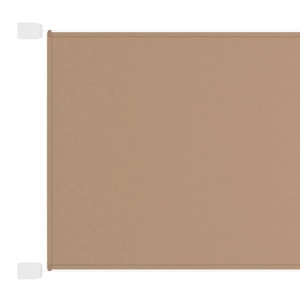 vidaXL, vidaXL Senkrechtmarkise Taupe 100x1000 cm Oxford-Gewebe, vidaXL Senkrechtmarkise Taupe 100x1000 cm Oxford-Gewebe